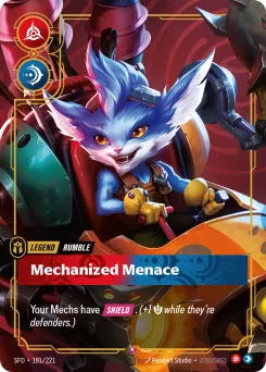 Rumble, Mechanized Menace — Metal