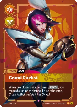 Fiora, Grand Duelist — Metal