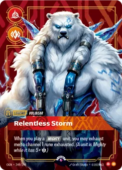 Volibear, Relentless Storm — Foil