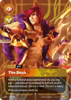Sett, The Boss — Foil