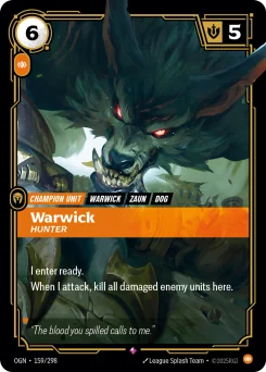 Warwick, Hunter — Foil