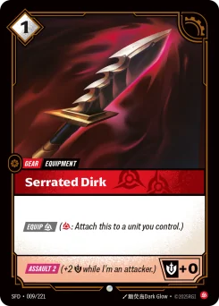 Serrated Dirk — Normal