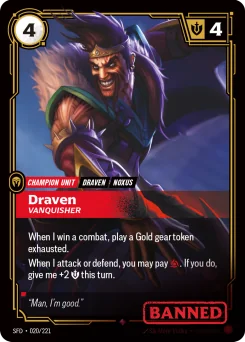 Draven, Vanquisher — Foil