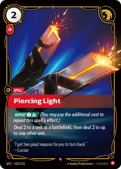 Piercing Light — Foil
