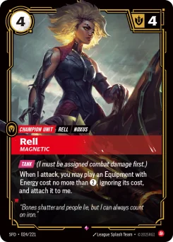 Rell, Magnetic — Foil