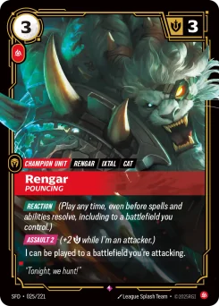 Rengar, Pouncing — Foil