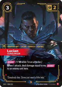 Lucian, Gunslinger — Foil