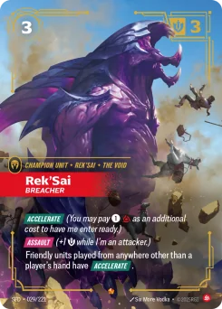 Rek'Sai, Breacher — Foil