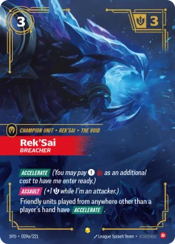 Rek'Sai, Breacher — Parallel Foil