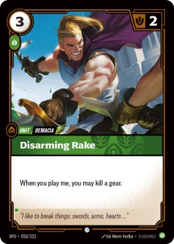 Disarming Rake — Normal