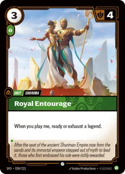 Royal Entourage — Normal
