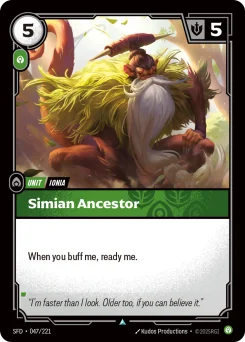 Simian Ancestor — Normal