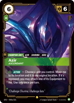 Azir, Ascendant — Parallel Foil