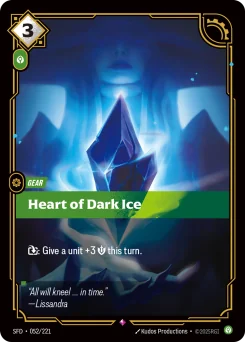 Heart of Dark Ice — Foil