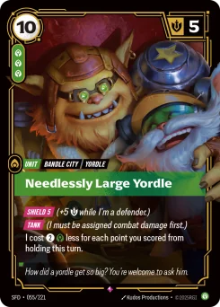 Needlessly Large Yordle — Foil