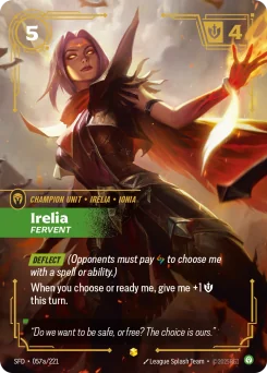 Irelia, Fervent — Parallel Foil