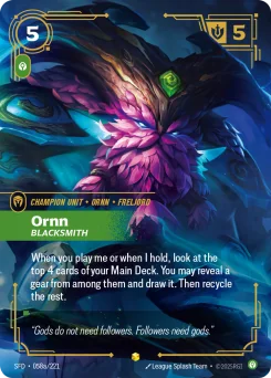Ornn, Blacksmith — Parallel Foil