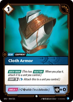 Cloth Armor — Normal