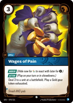 Wages of Pain — Normal
