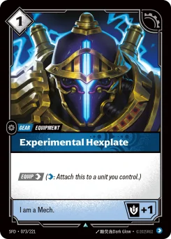 Experimental Hexplate — Normal
