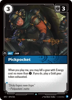 Pickpocket — Normal