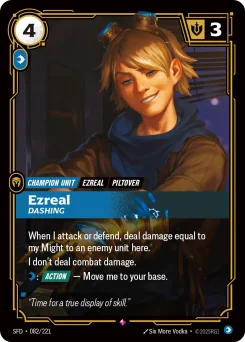 Ezreal, Dashing — Foil