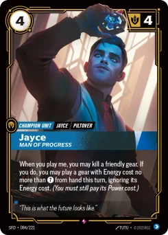 Jayce, Man of Progress — Foil