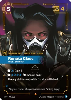 Renata Glasc, Mastermind — Foil