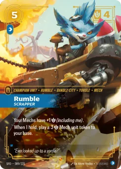 Rumble, Scrapper — Foil