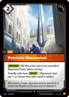 Petricite Monument — Normal