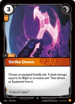 Strike Down — Normal