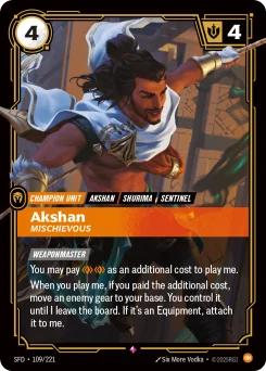 Akshan, Mischievous — Foil