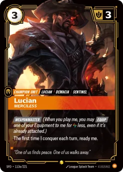 Lucian, Merciless — Parallel Foil