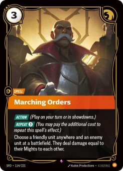Marching Orders — Foil
