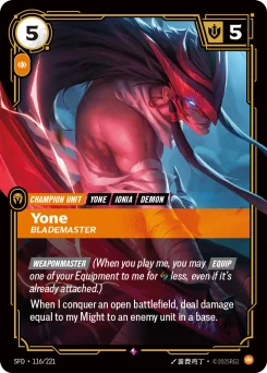 Yone, Blademaster — Foil
