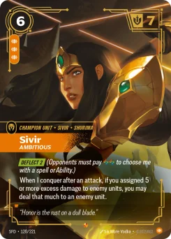 Sivir, Ambitious — Foil