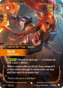 Sivir, Ambitious — Parallel Foil