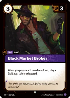 Black Market Broker — Normal