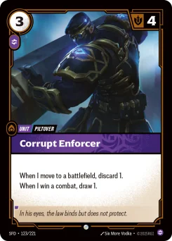 Corrupt Enforcer — Normal