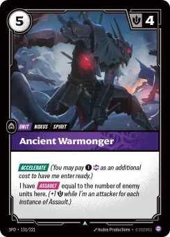 Ancient Warmonger — Normal