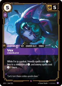 Vex, Cheerless — Foil