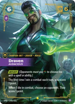 Draven, Audacious — Parallel Foil