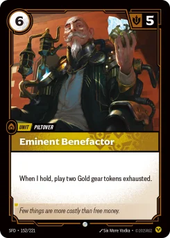 Eminent Benefactor — Normal
