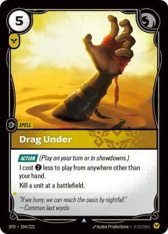 Drag Under — Normal
