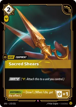 Sacred Shears — Foil
