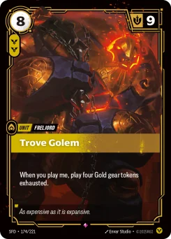 Trove Golem — Foil