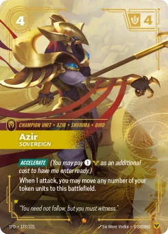 Azir, Sovereign — Foil