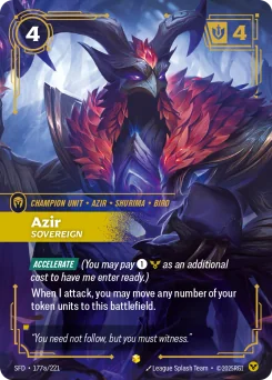 Azir, Sovereign — Parallel Foil