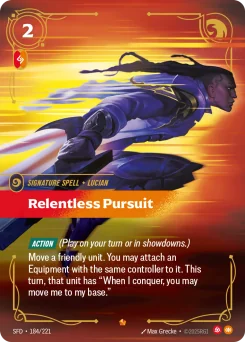 Relentless Pursuit — Foil
