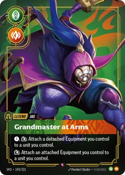 Jax, Grandmaster At Arms — Foil